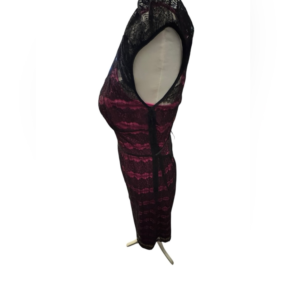 Betsey Johnson Lace Brocade dress Y2K - Picture 4 of 5